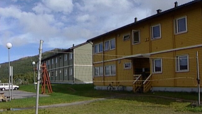 Skistua mottakssenter i Narvik (Foto: NRK) Skistua mottakssenter i Narvik (Foto: NRK)