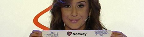 ESC-trekning av startrekkefølgen (Skjermdump: EBU)