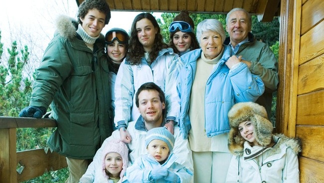 familie på hyttetur (Foto: LAURENCE MOUTON/colorbox.com)