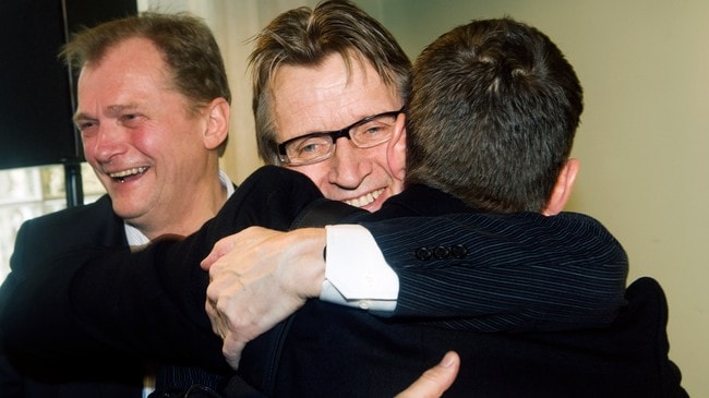 Erik Fosse og Mads Gilbert (Foto: Holm, Morten/SCANPIX) Erik Fosse og Mads Gilbert (Foto: Holm, Morten/SCANPIX)