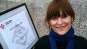 Astrid Tunold fekk SKUP-diplom for 'Ingens barn'.
