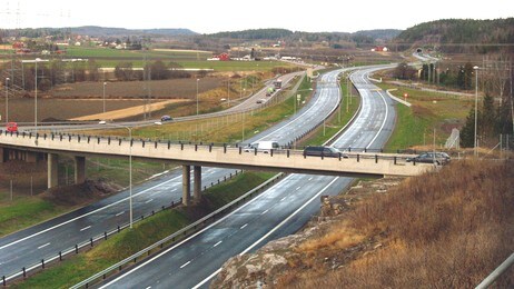 Ny E 18 Vestfold - Gulli (Foto: Yngve Tørrestad/NRK)