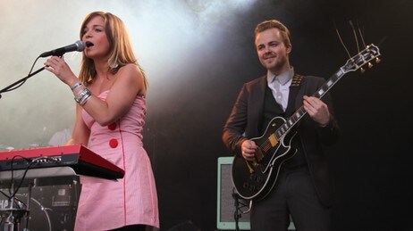 The Pink Robots frå Bylarm 2010 (Foto: Stian Sjursen Takle/NRK)