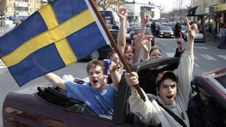 Skjærtorsdag i Strömstad (Foto: Fjeldstad, Knut/SCANPIX) Skjærtorsdag i Strömstad (Foto: Fjeldstad, Knut/SCANPIX)