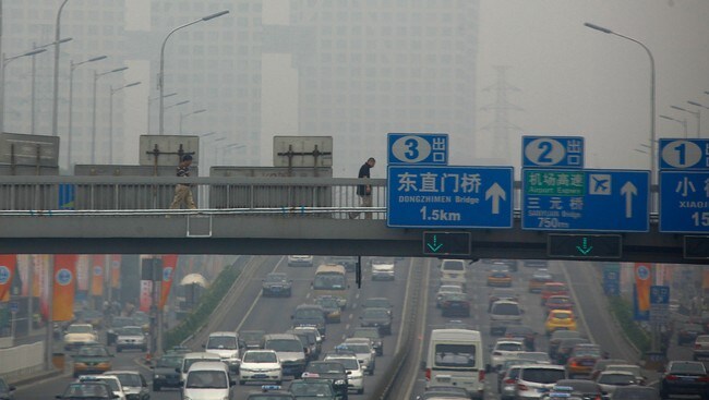 Utslipp i Beijing (Foto: DAVID GRAY/Reuters) Utslipp i Beijing (Foto: DAVID GRAY/Reuters)