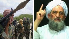 Al Shabaab og Al Qaida-leder Ayman al-Zawahiri (AP/AFP) Al Shabaab og Al Qaida-leder Ayman al-Zawahiri (AP/AFP)