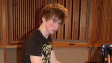 Andreas Gunvordal Johnsen (18) pianist UNG Grieg (Foto: Maja Haaland/NRK)