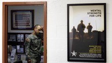 Sersjant Brian Cheeseman på Fort Hood i Texas (Foto: Joe Raedle/Getty Images/Scanpix/AFP)