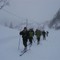 Skitur i snødrev