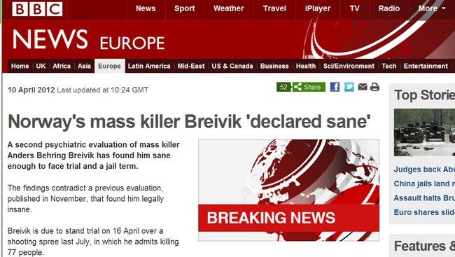 Skjermdump BBC Skjermdump BBC