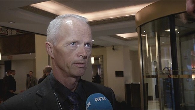Robert Mood i New York (Foto: Leif Carlsson/NRK) Robert Mood i New York (Foto: Leif Carlsson/NRK)
