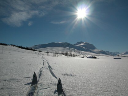 Bilde I pose og sekk på Oppdal