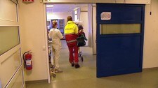 Akuttmottaket på sykehuset østfold fredrikstad (Foto: Jan Kenneth Bråten/NRK)