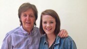 Paul McCartney og Caroline Ailin (Foto: Privat)