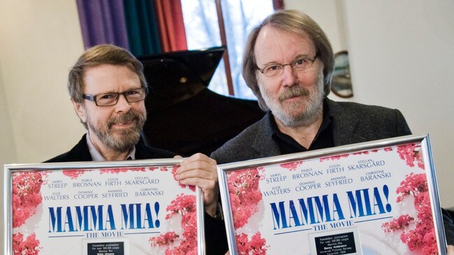 Benny Andersson og Björn Ulvaeus, Mamma Mia (Foto: Marc Femenia / SCANPIX/SCANPIX SWEDEN)