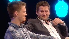 Bjarne Brøndbo og Tobias Greftegreff i 'Litt av et liv' (Foto: NRK) Bjarne Brøndbo og Tobias Greftegreff i 'Litt av et liv' (Foto: NRK)
