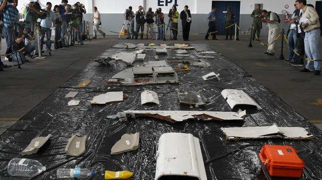Vrakdeler Air France (Foto: MAURICIO LIMA/AFP) Vrakdeler Air France (Foto: MAURICIO LIMA/AFP)