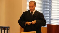 Statsadvokat Jan Glent i terrorfinansieringssaken (Foto: Helge Carlsen/NRK)