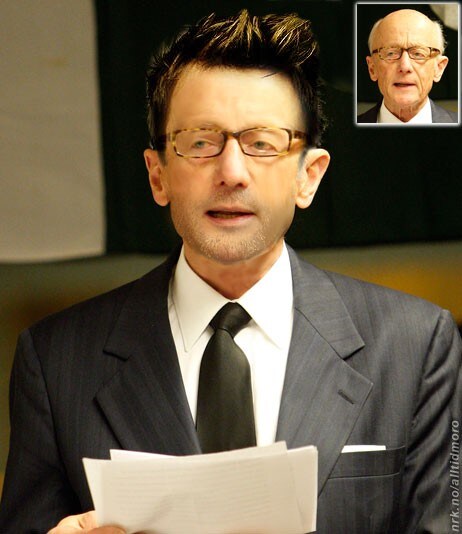 Makeover for Kåre Willoch (Foto: Fotofikling: Alltid Moro)