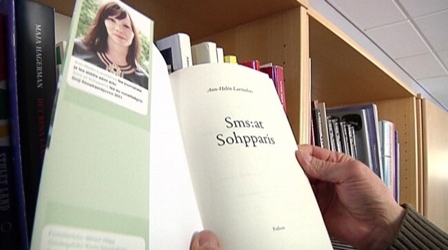 Boka 'Sms:at Sohpparis' av Ann-Helèn Laestadius. (Foto: Ođđasat)