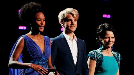 Haddy Jatou N'jie, Erik Solbakken og Nadia Hasnaoui  (Foto: Poppe, Cornelius/SCANPIX)