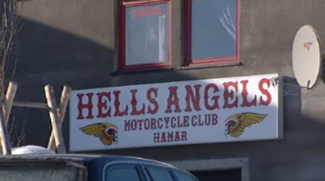 Hells Angels Hamar (Foto: Lars Erik Skrefsrud/NRK) Hells Angels Hamar (Foto: Lars Erik Skrefsrud/NRK)