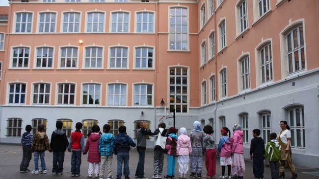 Tøyen skole (Foto: Knut- Martin Løken/NRK) Tøyen skole (Foto: Knut- Martin Løken/NRK)