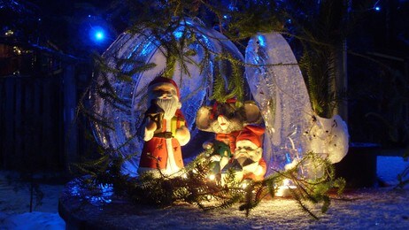 Jul ved ishuset 2008 (Foto: Finn Busk, Flisa) Jul ved ishuset 2008 (Foto: Finn Busk, Flisa)
