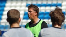 Kjell Jonevret på trening (Foto: Arne Flatin/NRK) Kjell Jonevret på trening (Foto: Arne Flatin/NRK)