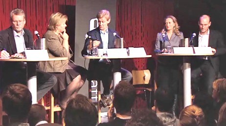 Litteraturhus-debatt mandag 9/11 (NRK)