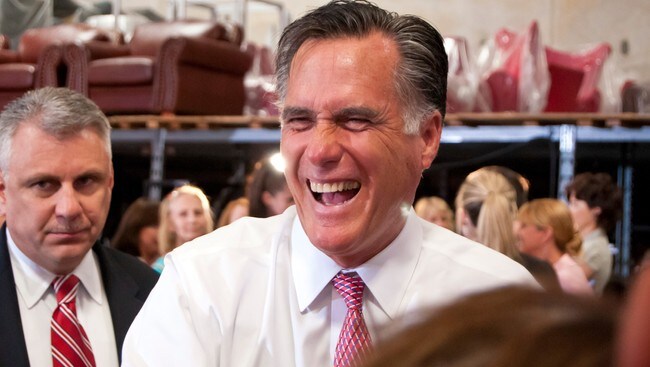 USA-CAMPAIGN/ROMNEY U.S. Republican presidential candidate Mitt Romney greets supporters during a campaign rally in Las Vegas (Foto: Christopher DeVargas/Reuters) USA-CAMPAIGN/ROMNEY U.S. Republican presidential candidate Mitt Romney greets supporters during a campaign rally in Las Vegas (Foto: Christopher DeVargas/Reuters)