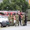 Personell fra Forsvaret kom for å bistå politiet.