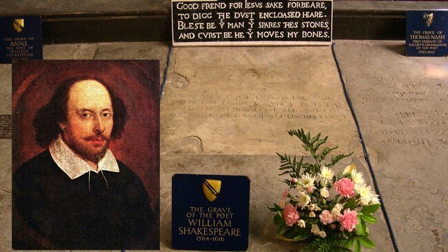 Shakespeares grav