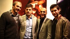 Janic Heen, Irasj Asanti, Kamal Mustaffai og Rebaz Jamal Rashid (Foto: Hege Fagerheim/NRK)