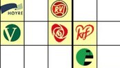 NRKs Valgsudoku (Foto: Illustrasjon: Nils Grande)