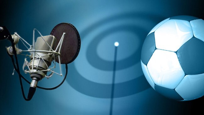 Illustrasjon av fotball på radio (NRK) Illustrasjon av fotball på radio (NRK)
