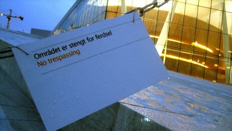 Operataket stengt for vinteren (Foto: Mariam Javed/NRK)