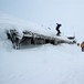 På Haukeliseter er det perfekte snøforhold, også om du vil hoppe fra taket.
