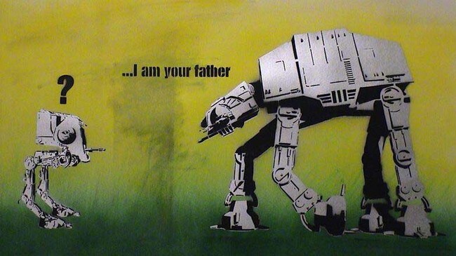 I am your father. Bilde av Dolk. (Foto: http://www.graffiti.no) I am your father. Bilde av Dolk. (Foto: http://www.graffiti.no)
