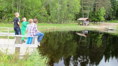 Statskog og Norges Jeger- og Fiskerforbund vil rekruttere unge fiskere. (Foto: Knut Sveen/NRK) Statskog og Norges Jeger- og Fiskerforbund vil rekruttere unge fiskere. (Foto: Knut Sveen/NRK)