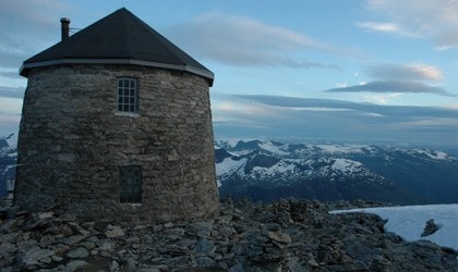 Skålatårnet 1848 moh