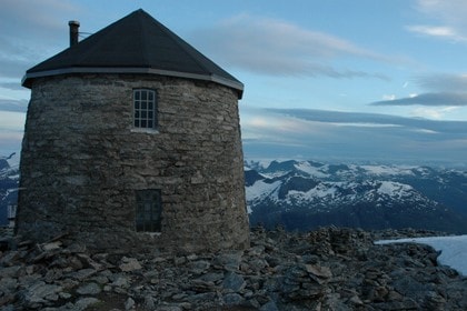 Skålatårnet 1848 moh