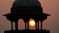 Solnedgang over Taj Mahal (Foto: Åserud, Lise/SCANPIX) Solnedgang over Taj Mahal (Foto: Åserud, Lise/SCANPIX)