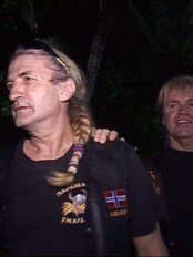 Bengt og Roar Sørensen i Pattaya for mine føtter (TV2 Pressefoto)