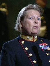 Generalinspektør for Heimevernet, Kristin Lund. (Foto: Mohammed Alayoubi/NRK) Generalinspektør for Heimevernet, Kristin Lund. (Foto: Mohammed Alayoubi/NRK)