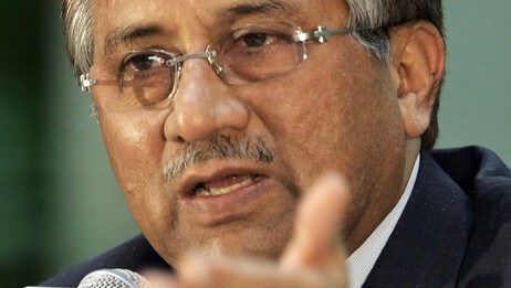 Pakistans president Pervez Musharraf 