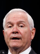 Robert Gates - NATO-møtet (Foto: Thierry Roge/Reuters)