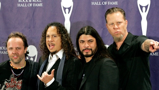 Metallica (Foto: STUART RAMSON/AP) Metallica (Foto: STUART RAMSON/AP)