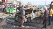 Mange drept av bilbomber i Irak - Ti ulike bilbomber har gått av i løpet av morgentimene i de irakiske byene Bagdad og Basra. Døds- og skadetallene er store.