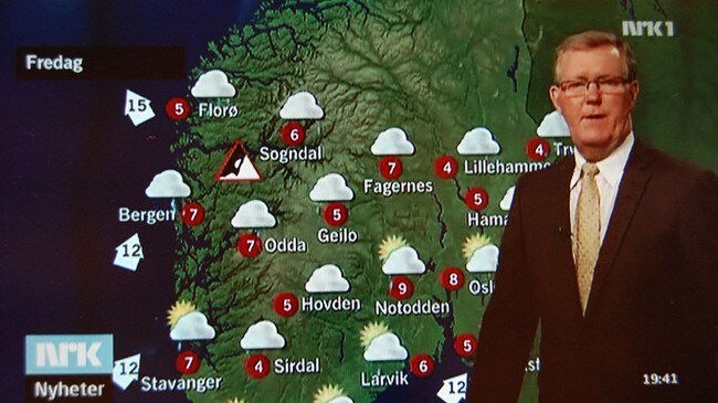 Arild Mentzoni melder skogbrannfare på vestlandet (NRK)